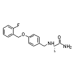 (S)-2-[[4-[(2-Fluorobenzyl)oxy]benzyl]amino]propanamide