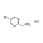 (5-Bromo-2-pyrimidinyl)methanamine Hydrochloride