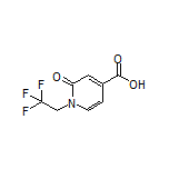 2-Oxo-1-(2,2,2-trifluoroethyl)-1,2-dihydropyridine-4-carboxylic Acid