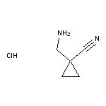 1-(Aminomethyl)cyclopropanecarbonitrile Hydrochloride