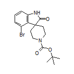 4-Bromo-1’-Boc-spiro[indoline-3,4’-piperidin]-2-one