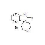 4-Bromo-1,2-dihydrospiro[indole-3,4’-piperidine]-2-one