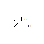 2-(1-Ethylcyclobutyl)acetic acid