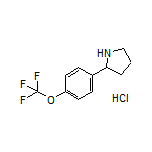 2-[4-(Trifluoromethoxy)phenyl]pyrrolidine Hydrochloride