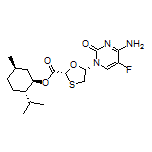 2-Isopropyl-5-methylcyclohexyl (2R,5S)-(1R,2S,5R)-5-[4-Amino-5-fluoro-2-oxopyrimidin-1(2H)-yl]-1,3-oxathiolane-2-carboxylate