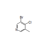 3-Bromo-4-chloro-5-methylpyridine