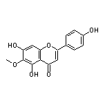 5,7-Dihydroxy-2-(4-hydroxyphenyl)-6-methoxy-4H-chromen-4-one