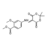 Methyl 4-[[(2,2-Dimethyl-4,6-dioxo-1,3-dioxan-5-ylidene)methyl]amino]-2-methoxybenzoate