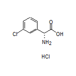 (R)-2-Amino-2-(3-chlorophenyl)acetic Acid Hydrochloride