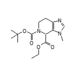 Ethyl 5-Boc-3-methyl-4,5,6,7-tetrahydro-3H-imidazo[4,5-c]pyridine-4-carboxylate