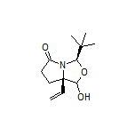 (3R,7aR)-3-(tert-Butyl)-1-hydroxy-7a-vinyltetrahydropyrrolo[1,2-c]oxazol-5(3H)-one