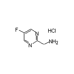 2-(Aminomethyl)-5-fluoropyrimidine Hydrochloride