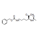 (S)-2-Acetamido-6-(Cbz-amino)hexanoic Acid