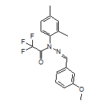 N-(2,4-Dimethylphenyl)-2,2,2-trifluoro-N’-(3-methoxybenzylidene)acetohydrazide