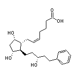 (Z)-7-[(1R,2R,3R,5S)-3,5-Dihydroxy-2-[(R)-3-hydroxy-5-phenylpentyl]cyclopentyl]-5-heptenoic Acid