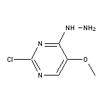 2-Chloro-4-hydrazino-5-methoxy-pyrimidine