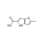 2-Methyl-4H-thieno[3,2-b]pyrrole-5-carboxylic Acid