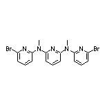 N2,N6-Bis(6-bromo-2-pyridyl)-N2,N6-dimethylpyridine-2,6-diamine