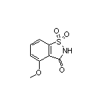 4-Methoxybenzo[d]isothiazol-3(2H)-one 1,1-Dioxide