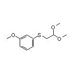 3-[(2,2-Dimethoxyethyl)thio]anisole