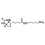 N-(6-Aminohexyl)-5-[(3aS,4S,6aR)-2-oxohexahydro-1H-thieno[3,4-d]imidazol-4-yl]pentanamide