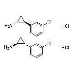 trans-2-(3-Chlorophenyl)cyclopropanamine Hydrochloride