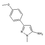 3-(4-methoxyphenyl)-1-methyl-1H-pyrazol-5-amine