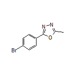 2-(4-Bromophenyl)-5-methyl-1,3,4-oxadiazole