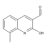 8-Methyl-2-Oxo-1,2-Dihydro-Quinoline-3-Carbaldehyde