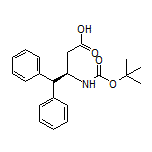 (R)-3-(Boc-amino)-4,4-diphenylbutanoic Acid