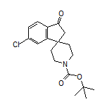 1’-Boc-6-chloro-3-oxo-2,3-dihydrospiro[indene-1,4’-piperidine]