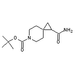 Tert-Butyl 1-Carbamoyl-6-Azaspiro[2.5]Octane-6-Carboxylate