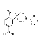 1’-(Tert-Butoxycarbonyl)-3-Oxo-2,3-Dihydrospiro[Indene-1,4’-Piperidine]-6-Carboxylic Acid