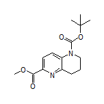 Methyl 5-Boc-5,6,7,8-tetrahydro-1,5-naphthyridine-2-carboxylate