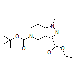 Ethyl 5-Boc-1-methyl-4,5,6,7-tetrahydro-1H-pyrazolo[4,3-c]pyridine-3-carboxylate