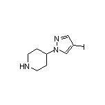 4-(4-Iodo-1-pyrazolyl)piperidine