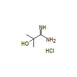 2-Hydroxy-2-methylpropanimidamide Hydrochloride