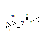 1-Boc-3-(hydroxymethyl)-3-(trifluoromethyl)pyrrolidine