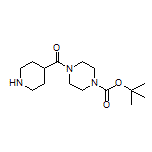 (4-Boc-1-piperazinyl)(4-piperidyl)methanone