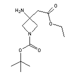 Tert-Butyl 3-Amino-3-(2-Ethoxy-2-Oxoethyl)Azetidine-1-Carboxylate