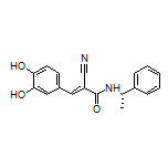 (S,E)-2-Cyano-3-(3,4-dihydroxyphenyl)-N-(1-phenylethyl)acrylamide
