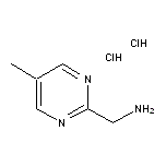 2-Pyrimidinemethanamine, 5-Methyl-, Hydrochloride (1:2)