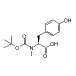 (S)-2-[(tert-Butoxycarbonyl)(methyl)amino]-3-(4-hydroxyphenyl)propanoic Acid