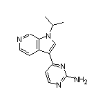 2-Amino-4-(1-isopropyl-3-pyrrolo[2,3-c]pyridyl)pyrimidine