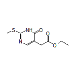 Ethyl 2-[2-(Methylthio)-6-oxo-1,6-dihydro-5-pyrimidinyl]acetate