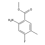 methyl 2-amino-4-fluoro-5-methylbenzoate