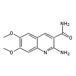 2-amino-6,7-dimethoxyquinoline-3-carboxamide