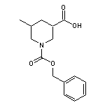 1-((Benzyloxy)Carbonyl)-5-Methylpiperidine-3-Carboxylic Acid