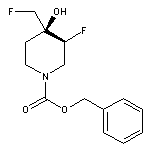 Cis-Benzyl 3-Fluoro-4-(Fluoromethyl)-4-Hydroxypiperidine-1-Carboxylate