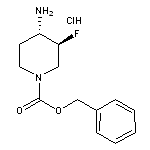 Trans-Benzyl 4-Amino-3-Fluoropiperidine-1-Carboxylate Hydrochloride